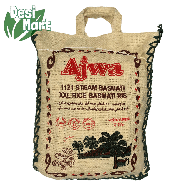 Ajwa 1121 Steam Basmati Rice 10X2Kg XXL