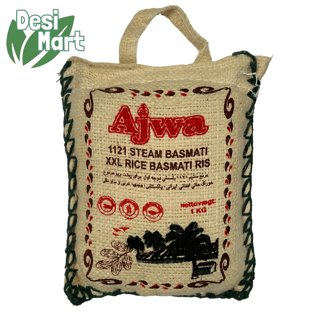Ajwa 1121 Steam Basmati Rice 20X1Kg XXL