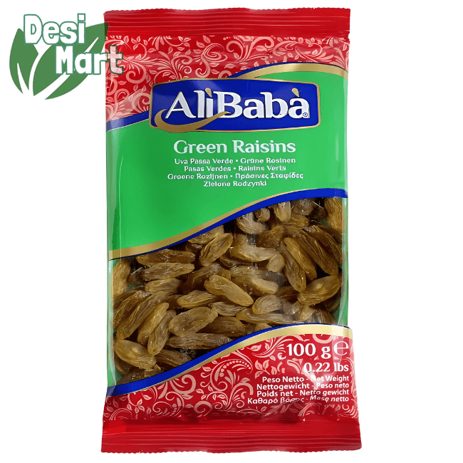 AB Green Raisin 20x100g