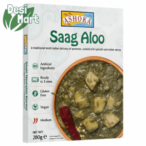 Ashoka RTE Saag Aloo 10X280g(Retort)