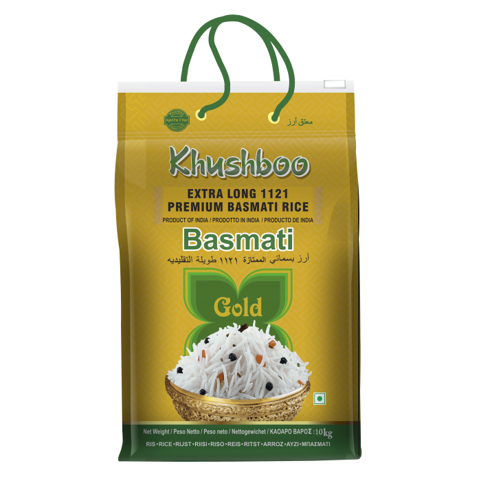 Khushboo Gold Extra Long Premium Rice 2X10 kg