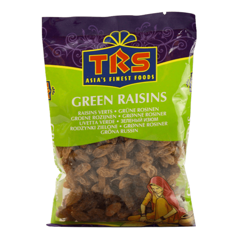 TRS Green raisins 8X750 gm
