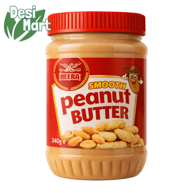 Heera Smooth peanut butter 12*340