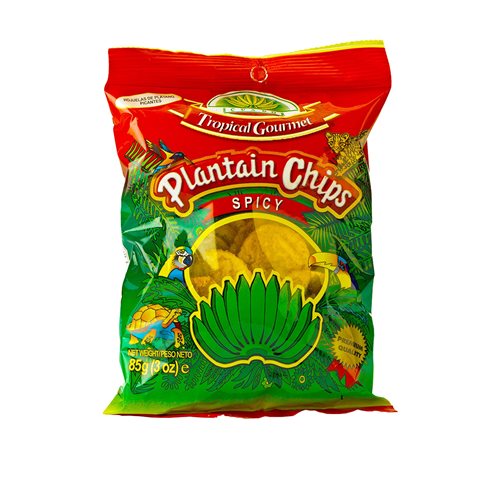 TG Plantain Chips Spicy 20 x 85 g