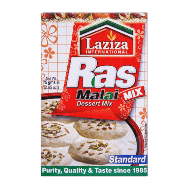 Laziza Rasmalai Standard 6X75 gm