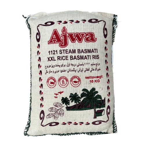 Ajwa 1121 Steam Basmati Rice 2X10Kg XXL